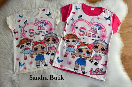 Detské moderné tričko lolly, 86 - 134