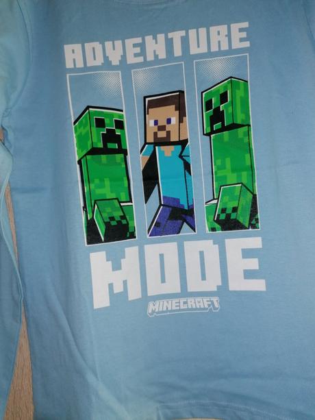 Tričko minecraft 134/140, 140