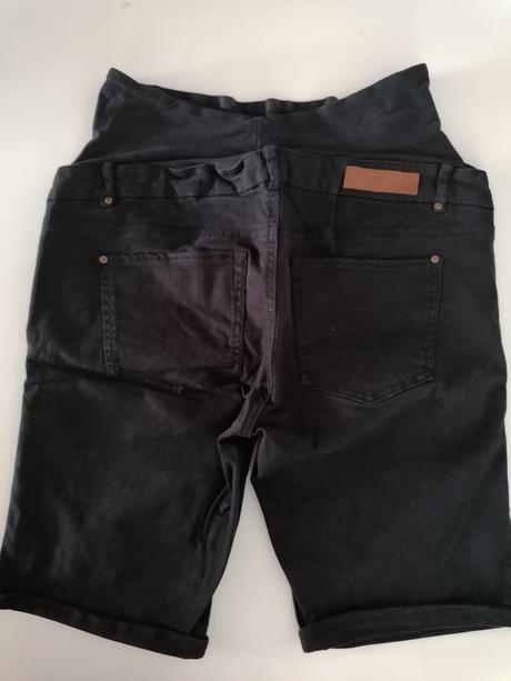 Tehotenské riflove šortky, h&m,m