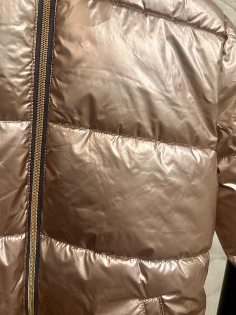 Krásna metalická zimná bunda, 146