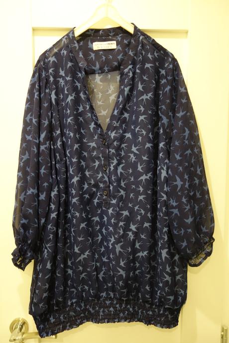 Tmavomodrá blúzka č. 48, 48