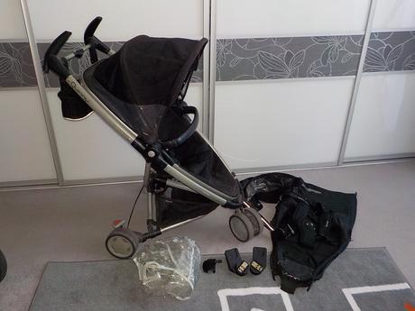 Kočik 2v1 "full výbava" - golfáč quinny zapp xtra, quinny,quinny zapp xtra