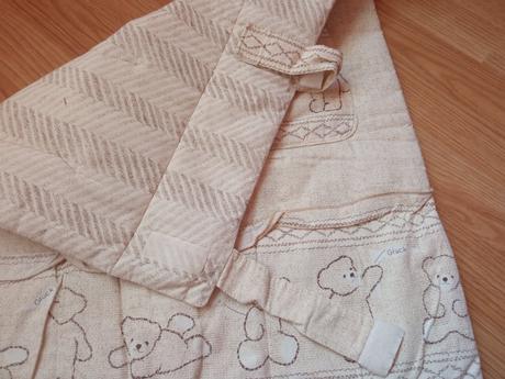 Mantinel do postieľky s organizérom, šírka (cm): 170,dĺžka (cm): 30