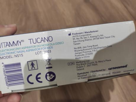 Odsávačka na nos tucano, 