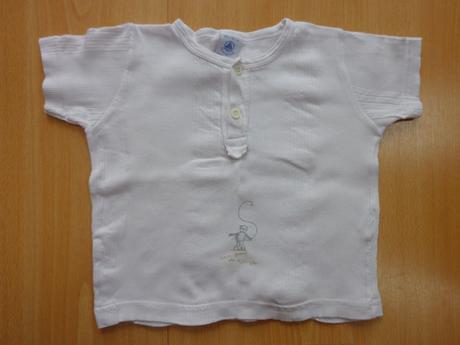 Tricko na gombicky a s obrazkom zn. petit bateau, 86