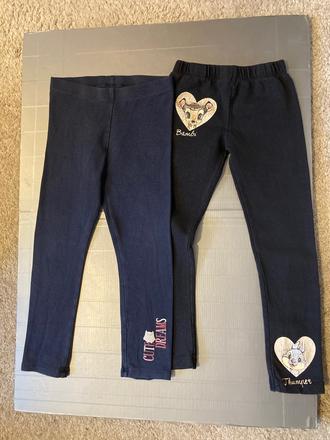 Hrubsie leginy, modre a cierne, disney,104