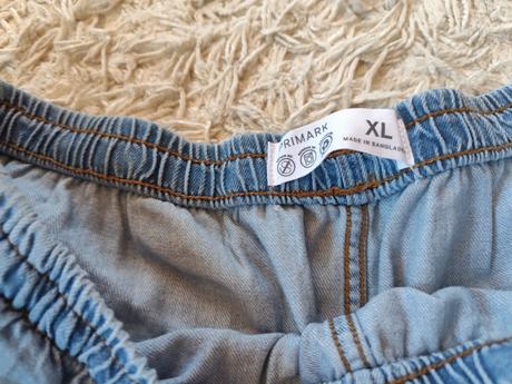 Riflové kraťasy, primark,xxl