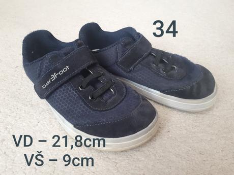 Bar3foot tenisky, 34