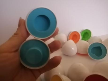 Výborná montesori hračka vajíčka,