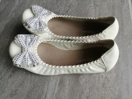 Balerínky feixu v36, vd 23 cm max, vnútri koža, 36