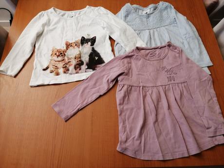 Predám dievčenské tričká /2ks/, palomino,92