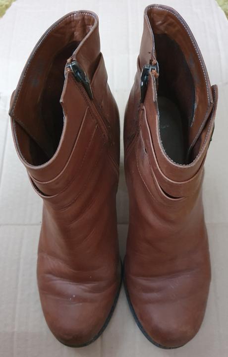 Kozene kotnikove cizmy clarks, clarks,40