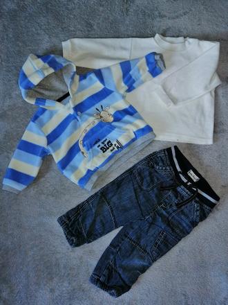 Komplet veľ.74 cena spolu, 68–80