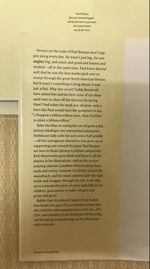 Paul bunyan kniha + kazeta, 