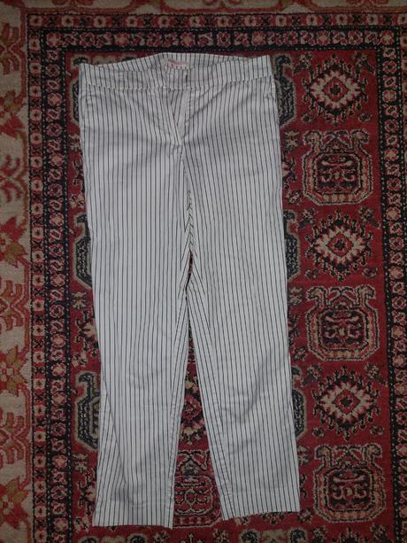 Nohavice vyvýšený pás, camaieu,36