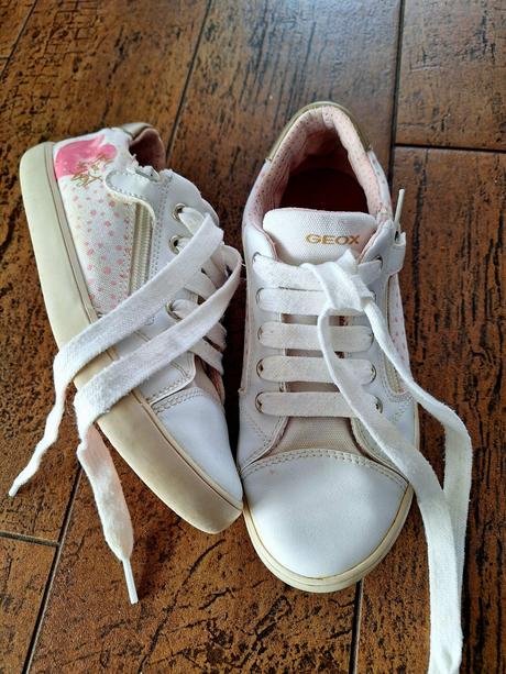 Detske kozene tenisky geox, geox,34