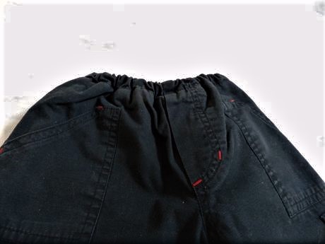 Zateplené nohavice/kapsáče, 80