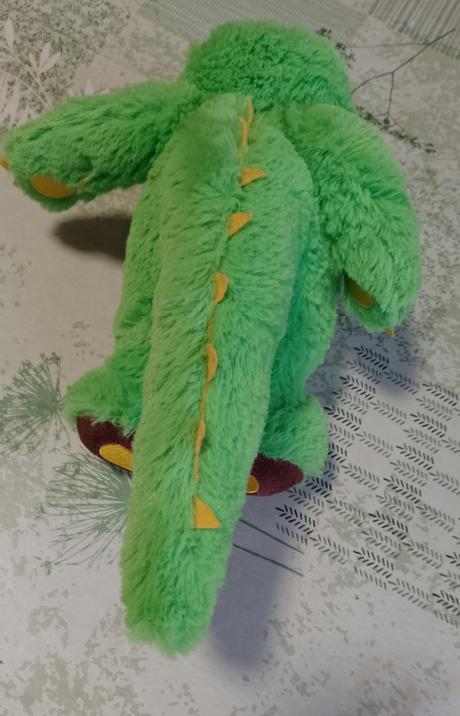 Plyšový zelený krokodíl ludo, billy, 41 cm,
