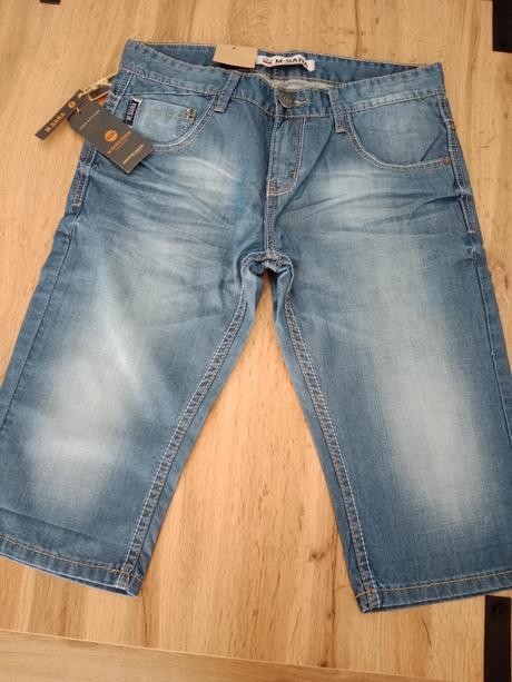 Chlapčenské riflové 3/4 nohavice, 30