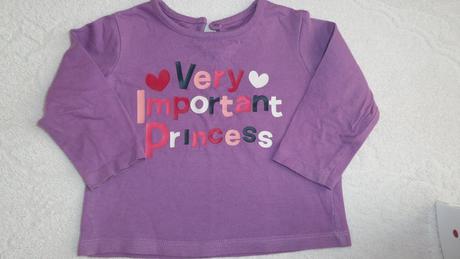 Fialové tričko, f&f,74