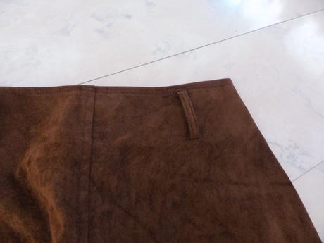 Velúrová sukňa, xs