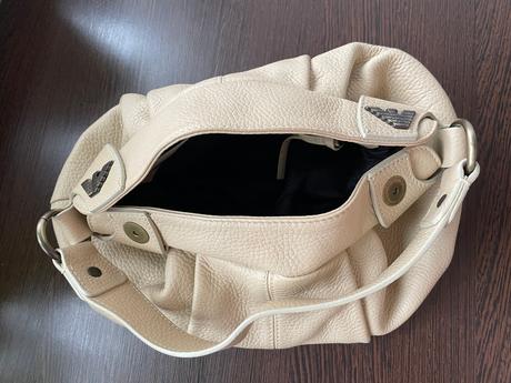 Emporio armani vintage kožená kabelka,