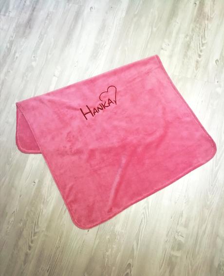 Letná deka s menom,