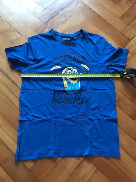 Modré tričko minions, l