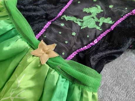 Čarodejnica komplet kostým s doplnkami veľ.104,