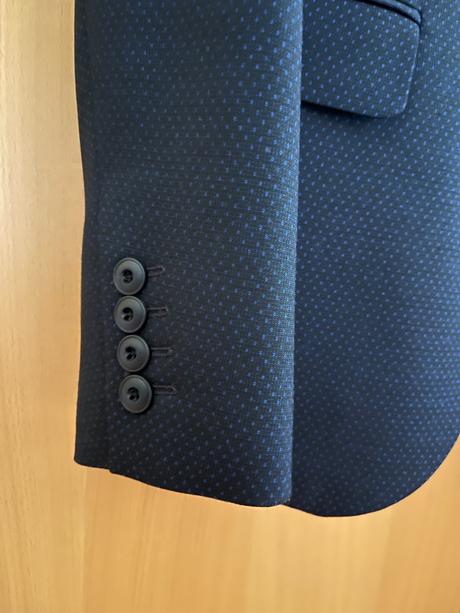 Pánske tmavomodré sako zara, zara,46