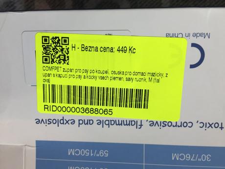 Zupan pre psa velkost m, l, 