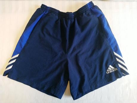 Chlapčenské modro biele šortky, adidas, 164-176 cm, adidas,164