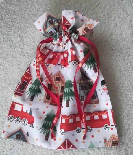 Mikulášske/ vianočné/ darčekové vrecúško, pre deti, 