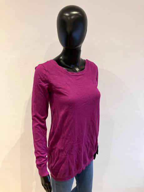 Dámsky sveter vzadu s mašľou (s), s