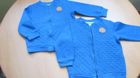 Mikinky na zips pre dvojičky 92, 92