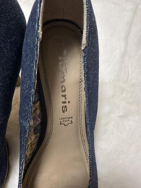 Džínsové lodičky zn. tamaris, tamaris,40