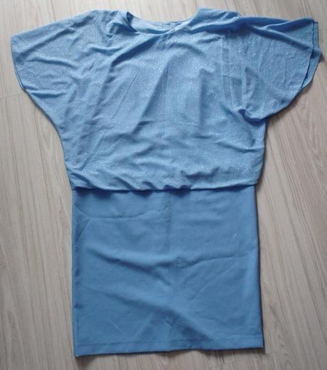Belasé elegantné šaty, v. xl/xxl, č.46, 46