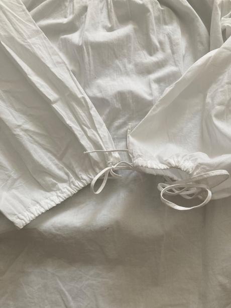 Biela blúzka, h&m,42