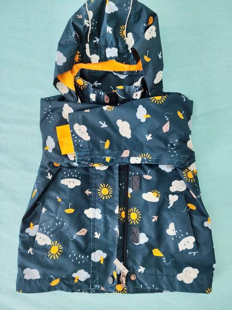 Bunda a nohavice do dazda tchibo, tchibo,86