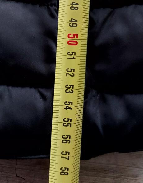 Čierna bunda divided, h&m,38