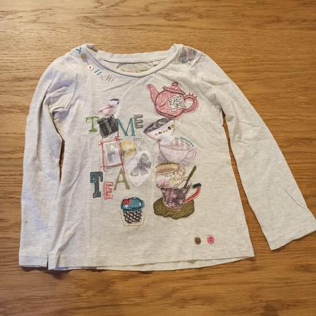 Next set nohavice na gumičku a tričko veľ. 104/110, next,104