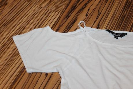 Tričko s odhalenými ramenami new look v. 12/13r., new look,152