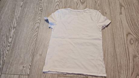 Biele tričko veľ 122/128, 122