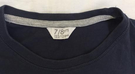 Tričko s dlhým rukávom č122/128, 122