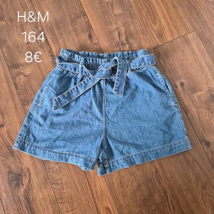 Kraťase vysoký páe, h&m,164