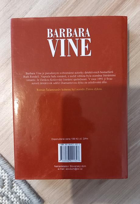 Šalamounův koberec - barbara vine,