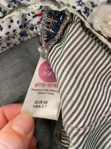 Prekrásne rifličky cake walk / rifle / nohavice, 86