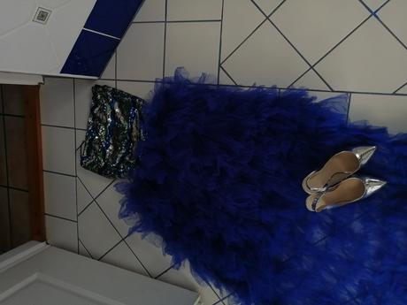 Spoločenské flitrove saty, s