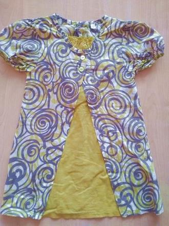 Ľahučké bavlnené šaty, 98