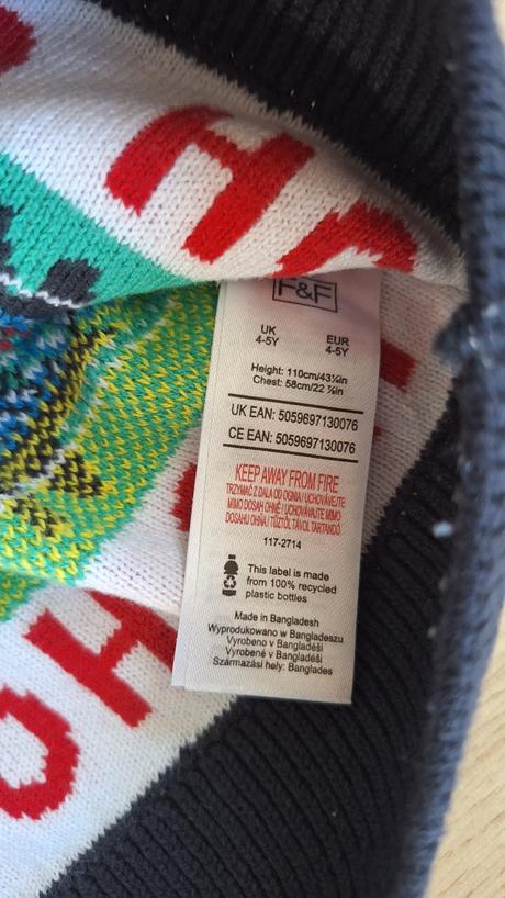 Vianočný svetrik, f&f,110